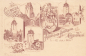 Preview: 01558 Großenhain Alterthümer Ausstellung 1901 Privatganzsache 5 Pfennig Germania Reichspost