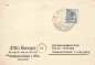 Preview: 09579 Grünhainichen Wachsblumenfarik Otto Kempe Firmenkarte 1947