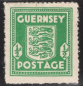 Preview: Guernsey 1a * ungebraucht mit Falz britische Kanalinseln unter deutscher Besatzung