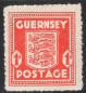 Preview: Guernsey 2aW * ungebraucht mit Falz britische Kanalinseln unter deutscher Besatzung 