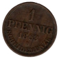 Preview: HANOVER 1 Pfennig 1863 B King George V.