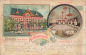 Preview: Halensee Berlin Restaurants Kurfürstenpark mit Festsaal Litho o 1904