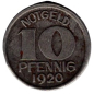 Preview: Halle (Saale) 10 Pfennig emergency money 1920 emergency coin