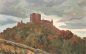 Preview: 06456 Harkerode, Arnstein Castle – Artist card by Damerau-Dambrowski, c. 1920