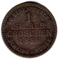 Preview: Hesse Electorate 1 silver groschen 1856 Frederick William I.