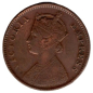 Preview: India British one Quarter Anna 1883 Victoria