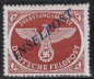 Preview: Deutsches Reich Feldpost Michel 10B * ungebraucht mir Falz Inselpost