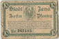 Preview: ena emergency money note, 1917