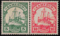 Preview: Kamerun Deutsche Post Michel W12 ** postfrisch Zusammendruck aus Markenheftchen Kaiseryacht