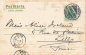 Preview: Karlsruhe Palais Prinz Max embossed card o September 3rd, 1902