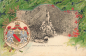 Preview: Karlsruhe Prägelitho The nymph group coat of arms o 31.08.1902