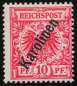 Preview: inen Deutsche Post Michel 3 II * ungebraucht Krone Adler