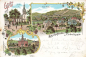 Preview: 01445 Koetzschenbroda Radebeul Niederloessnitz Litho o 1899