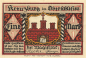 Preview: Kreuzburg Upper Silesia emergency banknote Kluczbork 1921