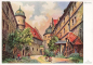 Preview: Kronach Am Schlosshof Künstlerkarte C. Freytag *ca. 1925
