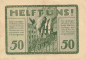 Preview: Leipzig donation token: Volkshaus shelled and set on fire by the Reichswehr, 1920.