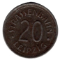 Preview: Leipzig tram token 20 pfennigs