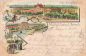 Preview: Leutzsch Barneck Leipzig Restaurant Waldhof Litho o 1897