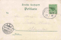 Preview: 06886 Wittenberg Lutherstadt Litho Bahnpost Magdeburg.Zerbst Zug 407 o 1898