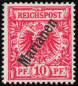 Preview: German Post in the Marianas – Michel 3II * unused – Crown/Eagle