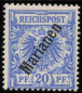 Preview: Marianas German Post Michel 4 II ** mint, never hinged, Crown & Eagle