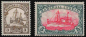 Preview: Marshall-Inseln Deutsche Post Michel 26-27 * ungebraucht Kaiseryacht 
