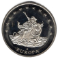 Preview: Medaille Deutschland 10 Euro 1997 Raub Der Europa Cu-ni