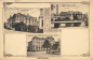 Preview: Meerane Sachsen Oberrealschule Bürgerschule WEb und Handelsschule Jugenstilkarte o 1913