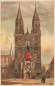 Preview: 01662 Meissen Dom Künstlerkarte Heinrich Kley o 1907