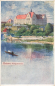 Preview: 01662 Meissen Realgymnasium Künstlerkarte M. Näther o 1908