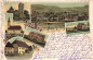 Preview: 01904 Neukirch Lausitz Schule Bahnhof Litho 1901