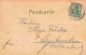 Preview: Oberrottenbach Königsee Thüringen Gasthaus zur Sonne Litho o 1906