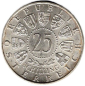 Preview: Austria 25 Schilling 1956 Wolfgang Amadeus Mozart Silver Coin