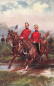 Preview: Dragoon Guards Kavallerie Künstlerkarte Tucks Oilette * um 1910