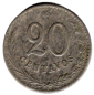 Preview: Paraguay 20 centavos 1900