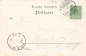 Preview: Plauen Vogtland Postamt Restaurant Trömel Litho o 1899