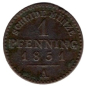Preview: Preussen 1 Pfennig 1851 A Friedrich Wilhelm VI.