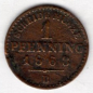 Preview: Prussia 1 Pfennig 1868 B Wilhelm I.