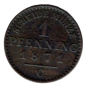 Preview: Prussia 1 Pfennig 1871 C Wilhelm I.