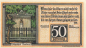 Preview: Quedlinburg Notgeldschein 50 Pfennig 1921 Klopstock