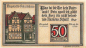Preview: Quedlinburg Notgeldschein 50 Pfennig 1921 Klopstock