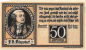 Preview: Quedlinburg Notgeldschein 50 Pfennig 1921