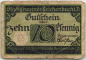 Preview: Reichenbach (Vogtland) Notgeldschein, um 1920