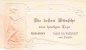Preview: Reinholdshain Glauchau Jugenstil Präge Glückwunschkarte um 1900