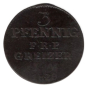 Preview: Reuss - older line Greiz 3 Pfennig 1829 Heinrich XIX.