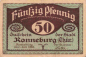 Preview: 07580 Ronneburg Thüringen Notgeldschein 1921