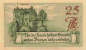 Preview: Saalfeld, Thuringia emergency money note, 1921