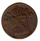 Preview: Sachsen Königreich 2 Pfennig 1859 F Johann