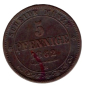 Preview: Sachsen 5 Pfennig 1862 B Johann