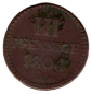 Preview: Saxon-Albertine line 3 pfennigs 1804 SGH Frederick Augustus III.